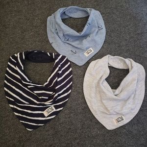 3 adorable bibs